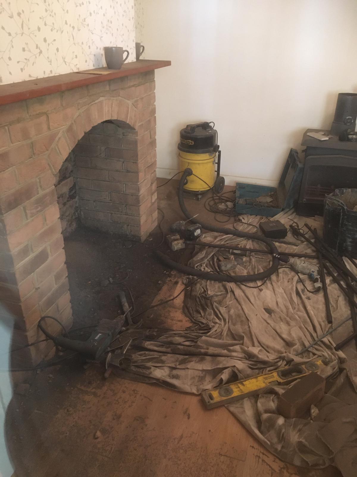 The potential disruption caused with chimney rectification work